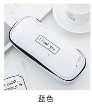 Load image into Gallery viewer, Marble Pattern Leather Pen Bag Box waterproof