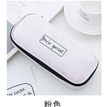 Load image into Gallery viewer, Marble Pattern Leather Pen Bag Box waterproof
