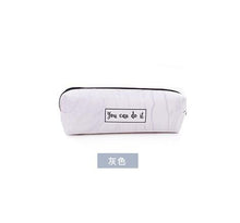 Load image into Gallery viewer, Marble Pattern Leather Pen Bag Box waterproof