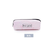 Load image into Gallery viewer, Marble Pattern Leather Pen Bag Box waterproof