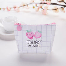 Load image into Gallery viewer, fruit Strawberry Pencil bag