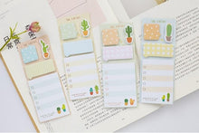 Load image into Gallery viewer, Cactus Cute Sticky Notes