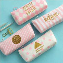 Load image into Gallery viewer, Hot Pink school pen case