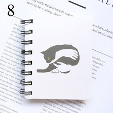 Load image into Gallery viewer, Mini Green Plant Cute Flamingo Fruits Coil Notebook