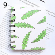Load image into Gallery viewer, Mini Green Plant Cute Flamingo Fruits Coil Notebook