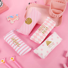 Load image into Gallery viewer, Hot Pink school pen case