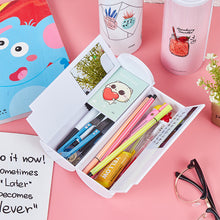 Load image into Gallery viewer, Erasable Mirror Multifunction High Capacity Pen Boxes