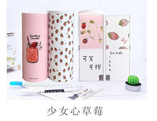 Load image into Gallery viewer, Erasable Mirror Multifunction High Capacity Pen Boxes