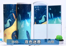 Load image into Gallery viewer, Erasable Mirror Multifunction High Capacity Pen Boxes