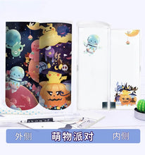 Load image into Gallery viewer, Erasable Mirror Multifunction High Capacity Pen Boxes