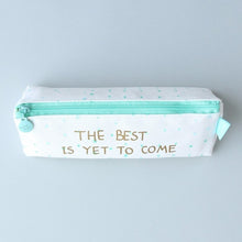 Load image into Gallery viewer, Large Capacity Grid Canvas School Pencil Cases