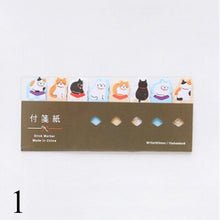 Load image into Gallery viewer, Cute Cat , Panda Sticky Notes Planner Stickers Pads