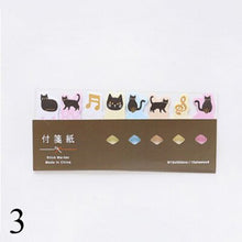 Load image into Gallery viewer, Cute Cat , Panda Sticky Notes Planner Stickers Pads