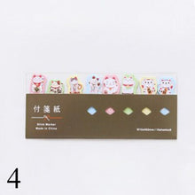 Load image into Gallery viewer, Cute Cat , Panda Sticky Notes Planner Stickers Pads