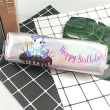 Load image into Gallery viewer, Cute Flamingo Pencil Case