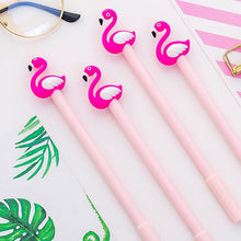 Load image into Gallery viewer, Cartoon Flamingo Gel Pens