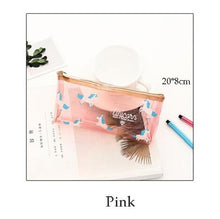Load image into Gallery viewer, Transparent Unicorn Pencil Case