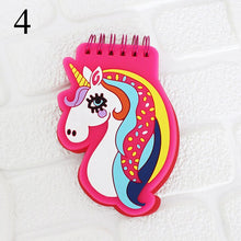 Load image into Gallery viewer, Unicorn , Flamingo , Donut , Pineapple , Owl Sticky Notes