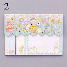 Load image into Gallery viewer, Lovely Cute Rabbit Flower Memo Pad